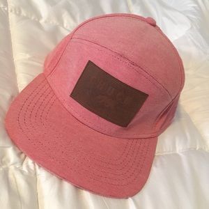 Red Chuck Flat Brim Hat